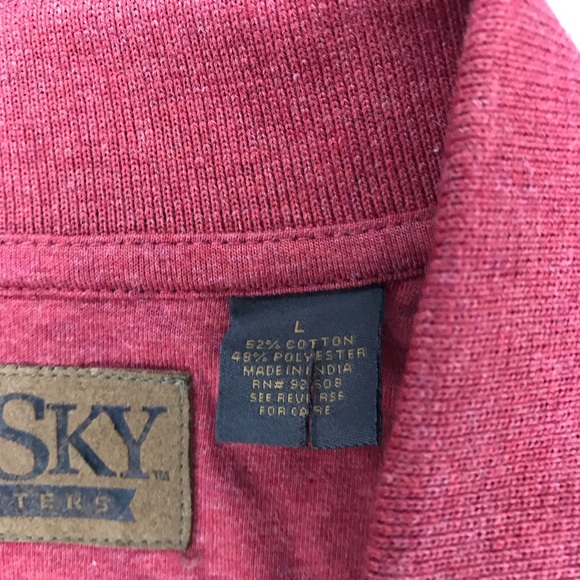 ‼️ Men’s Red and Grey Collared Big Sky Outfitters - Picture 4 of 7